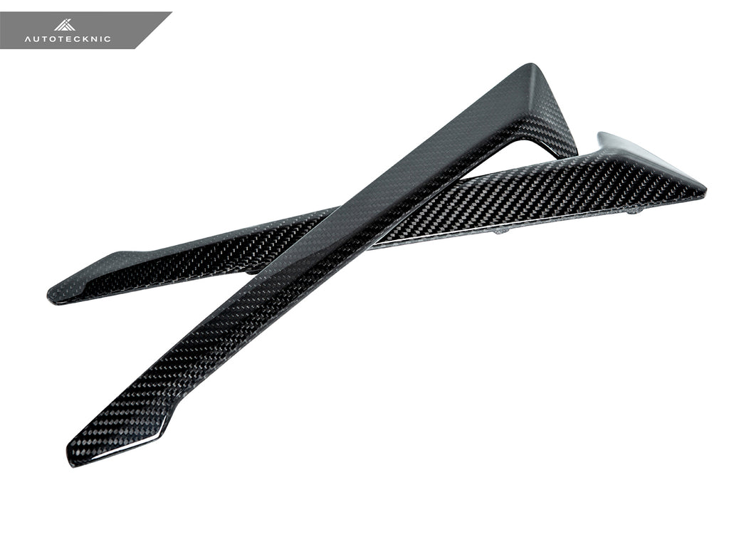 AutoTecknic Dry Carbon Fiber Side Vent Set - F95 X5M
