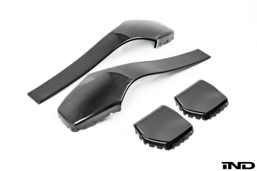 IND Painted Dry Carbon Seat Back Cover Set - F80 M3/ F82 M4