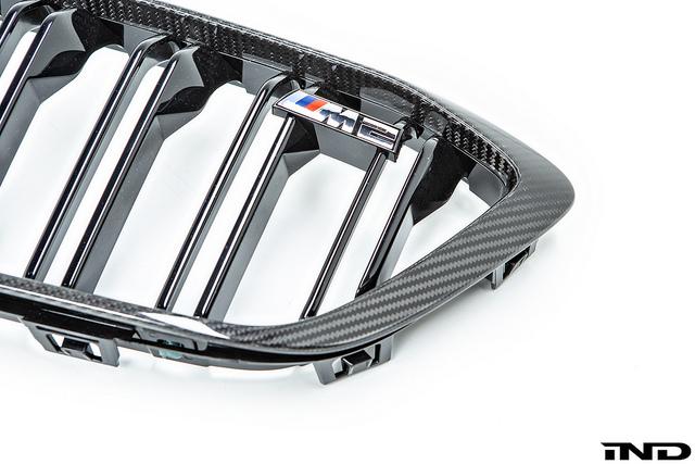 Für BMW F87 M2 Competition Dry Carbon Front Grill Nieren
