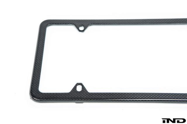 BMW Slimline Carbon License Plate Frame