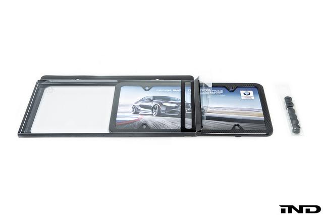 BMW Slimline Carbon License Plate Frame