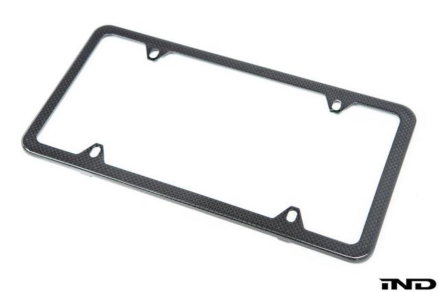 BMW Slimline Carbon License Plate Frame