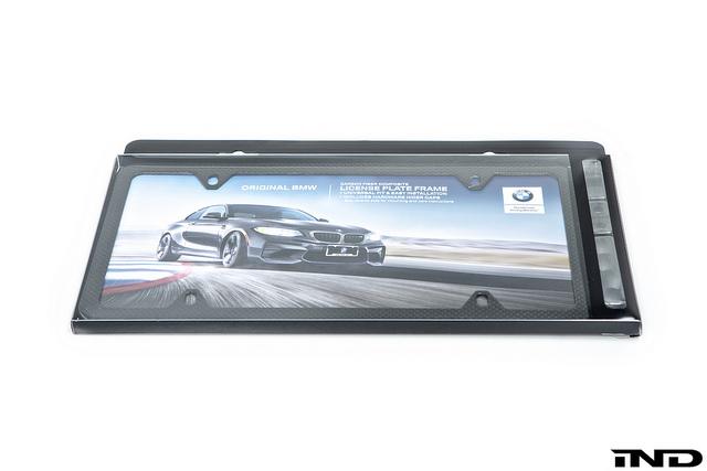BMW Slimline Carbon License Plate Frame - AutoTecknic USA