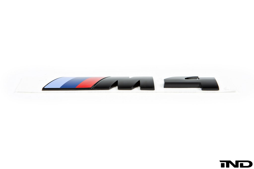BMW Gloss Black Trunk Emblem - F82 M4