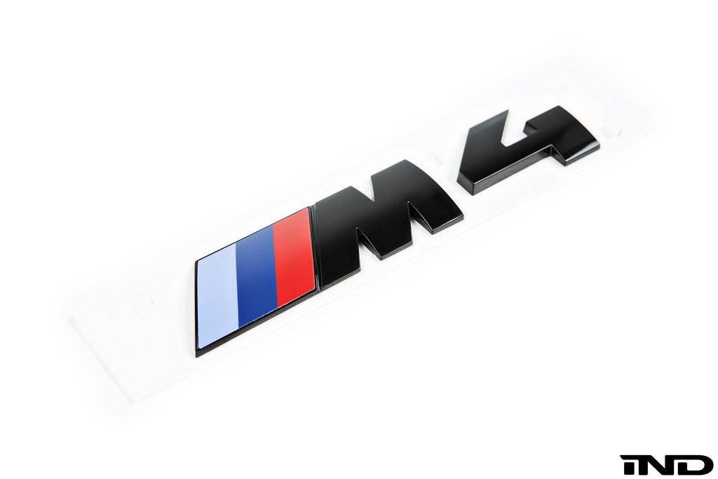 BMW Gloss Black Trunk Emblem - F82 M4