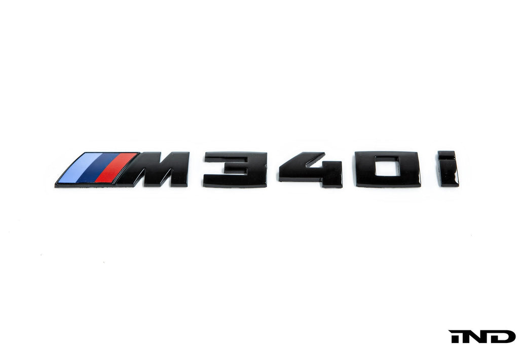 BMW Gloss Black Trunk Emblem - G20 M340i