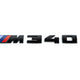 Genuine BMW Gloss Black Trunk Emblem - G20 M340i