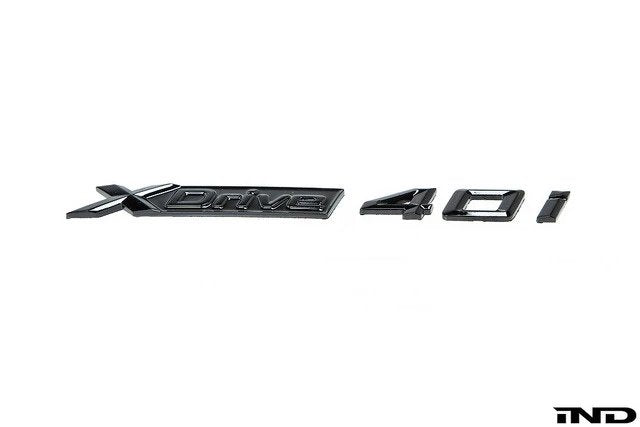 IND G05 G06 xDrive / sDrive Painted Trunk Emblem