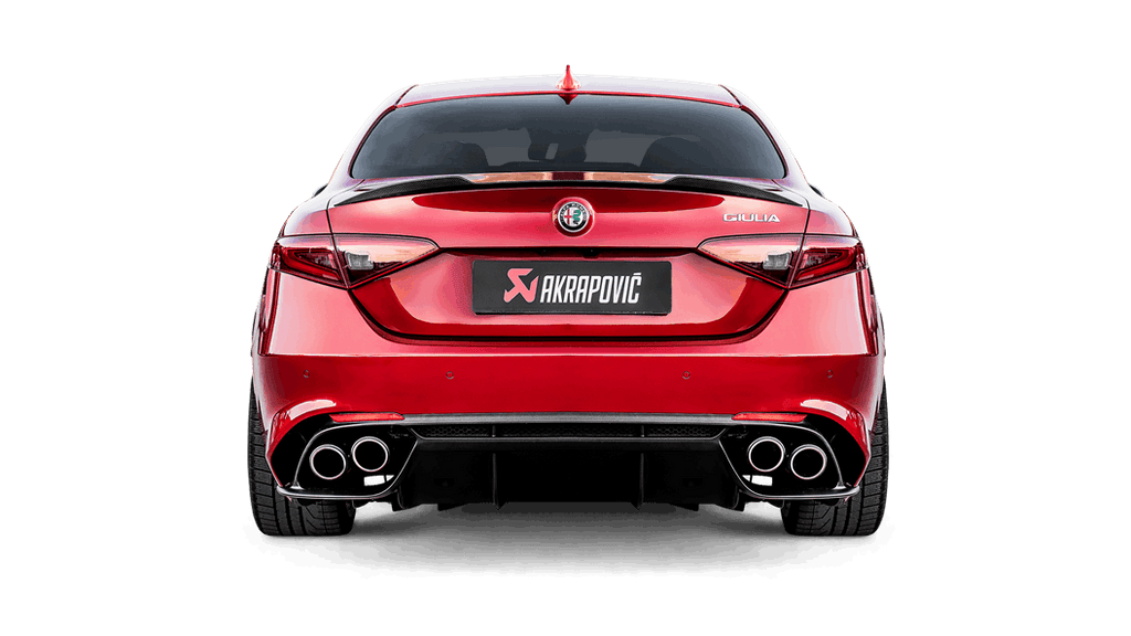 Akrapovic Evolution Titanium Exhaust System with Link Pipe Set - Alfa Romeo Giulia Quadrifoglio