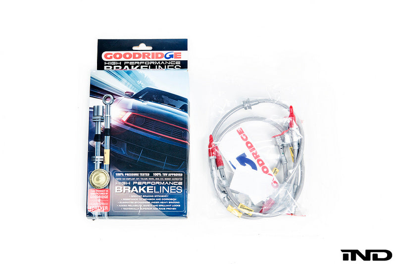 Goodridge Stainless Steel Brake Line Set - MINI R58 Coupe | Coupe S