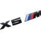 IND Painted Trunk Emblem - BMW E70 X5M