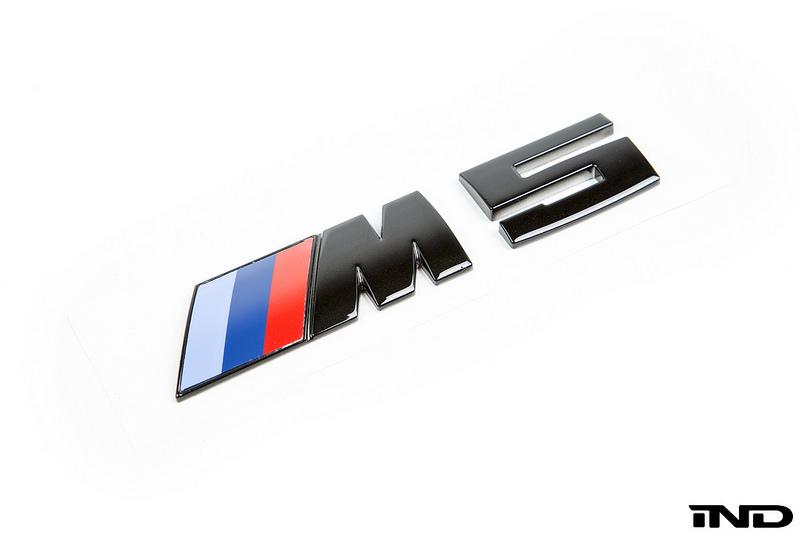 IND Black Chrome Painted Trunk Emblem - F10 M5