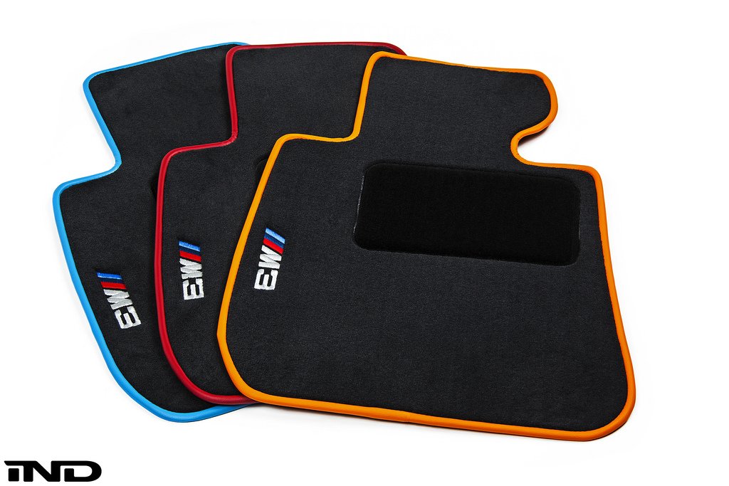 OMAC Premium TPE Floor Mats For BMW 3 Series E90 E91 (2006-2011 RWD) - Black, 4-Piece Set
