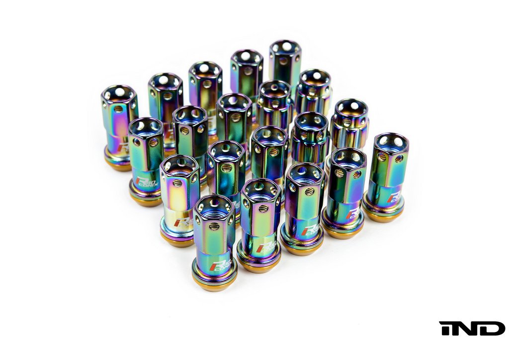 Wheel Accessories Parts Set of 24 Chrome 14x1.5 Lug Nuts for Truck Spl - 1