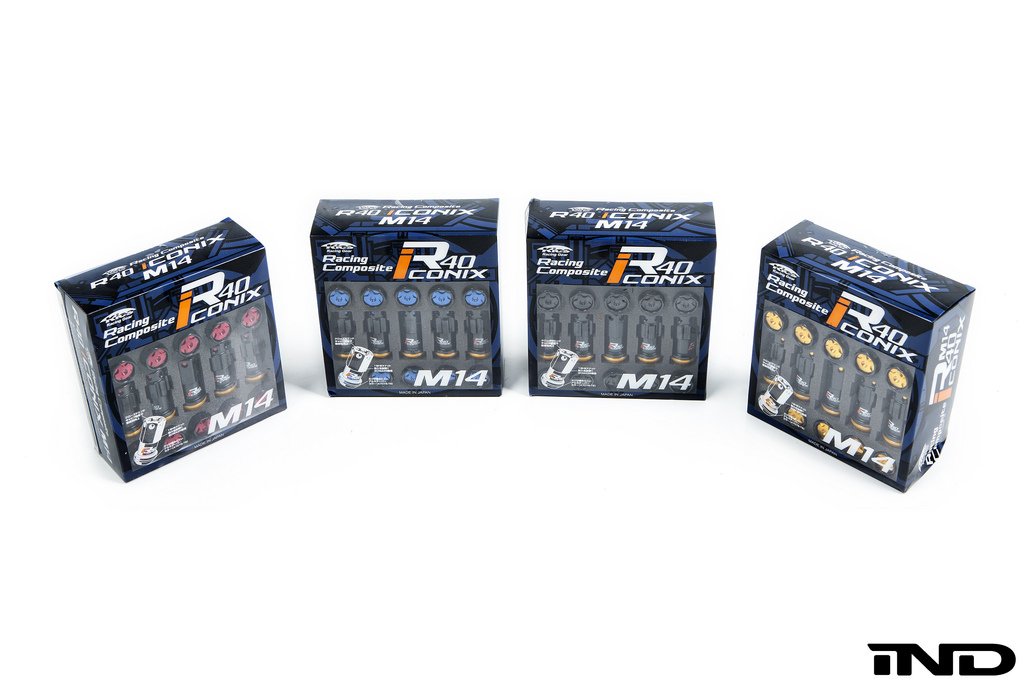 Project Kics Iconix R40 Racing Lug Nut Set - M14x1.25 (Closed End